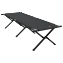 Sammenleggbar camping seng Svart 193 x 69 x 45 cm Oxford stoff