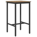 vidaXL Barbord 52 x 52 x 90 cm Konstruert tre Artisan eik Rektangulær