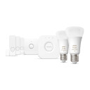 PHILIPS HUE SECURE STARTSETT MED 2 X E27 WCA-PÆRER
