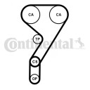 Registerreim sett CONTITECH CT1211K2PRO