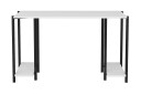 Skrivebord Yepan 60x73,8x125,2 cm med oppbevaring   Svart/Hvit