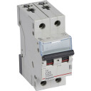 Legrand 5 stk TX³ MCB automatsikring C25 2P 2M 10/10KA