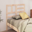 vidaXL Sengegavl 81x4x104 cm heltre furu