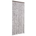 Insektgardin brun og beige 90x200 cm chenille