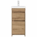  Badmøbel med vask Artisan eik 42 x 40 x 84,5 cm Konstruert tre