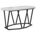  Grå Sonoma Kaffebord 80x40x40.5 cm laget av konstruert tre og metall