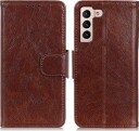 Samsung Galaxy S22 5G Elegant Series Lommebok-deksel Brun