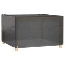 vidaXL Hagemøbeltrekk 8 maljer 125x125x75 cm firkantet