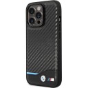 BMW Hardt Deksel i Karbon for iPhone 13 Pro Max 6,7" Svart
