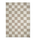 Square teppe hvit/natur