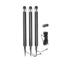 Konstsmide Amalfi Deco set spyd - Svart