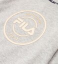 Fila Collegegenser - Avslappet grafikk med børstet mønster - Lig - Fila - 3-4 år (98-104) - Collegegenser - Grå