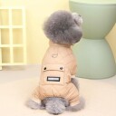 Beige Vinterdress Til Hund