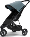 Thule Reisetrille Spring Barnevogn Black/Teal Melange