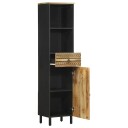  Baderomsskap 38x33,5x160 cm heltre mango 8721158496492