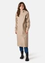 Swedemount Väderöarna Long Coat W Beige 38 Vårjakker