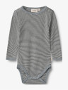 Wheat Wool Body Long Sleeve Lucca Blå 62