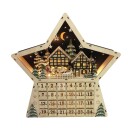 Adventskalender Tre 24 Skuffer Stjerne Musicbox World