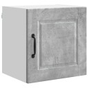  Kjøkkenskap med hylle Betonggrå 40 x 31 x 40 cm Konstruert tre