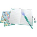 Bluey Diary med magisk penn for kreativ skriving og tegning