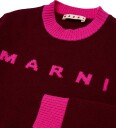 Marni Genser   Beskåret   Ull   Berry Syltetøy   Marni   10 år 140   Genser Lilla Rosa Rød