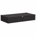 vidaXL Lagringsboks Antrasitt 90 x 48 x 15 cm Ikke-vevd stoff