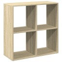 Romdeler bokhylle sonoma eik 69,5x29x69,5 cm konstruert tre