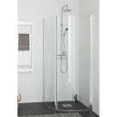 Hafa Original Round Dusjhjørne 80x90 cm, Krom/Klarglass