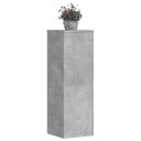  Plantestativer 2 stk betonggrå 33x33x100 cm konstruert tre