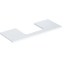 Geberit One benkeplate 119x47,3 cm høyglans hvit