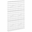 vidaXL Gabion med 3,5 mm tråd og 10x10 cm nett 100x10x150 cm