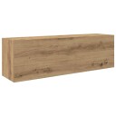  Veggskap til baderom artisan eik 100x25x30 cm konstruert tre