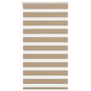  Sebragardin sandbrun 85x100 cm stoff bredde 80,9 polyester
