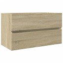  Servantskap sonoma eik 80x38,5x45 cm sponplate 8721102823268
