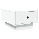  Salongbord hvit 60x45x31 cm konstruert tre 848080
