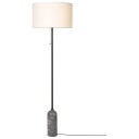 Gubi Gravity Gulvlampe Grå Marmor/Hvit