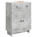  Serviesskap Betonggrå 66 x 34,5 x 90 cm Konstruert tre
