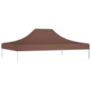vidaXL Teltduk for festtelt 4x3 m brun 270 g/m²