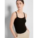 Selected Slwcelica Anna Strap Tank Top Noos Black M