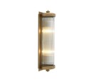 Vegglampa Glorious, matt messing