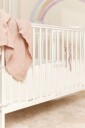 Alice & Fox Sengekant Bedside Crib, White