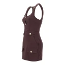 Elisabetta Franchi Dame Kjoler Brun L,