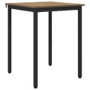 vidaXL Spisebord 60 x 60 x 75 cm Konstruert tre Artisan eik Torget