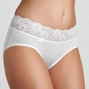 Sloggi Truser Romance Midi Hvit 40 Dame