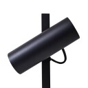 Lucande Lysias bordlampe svart metall