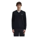 Fred Perry Herre Strikkevarer Svart XL,