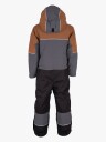 Lindberg Kids' Alpine Winter Overall Cayenne/Anthracite 110