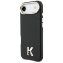 Karl Lagerfeld MagSafe Mobildeksel med Karl Head Logo til iPhone Air - Svart