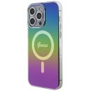 Guess Hardcase til iPhone 15 Pro 6,1" Iridescent Rainbow Med MagSafe