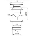 Tapwell 84200 Bunnventil Servant